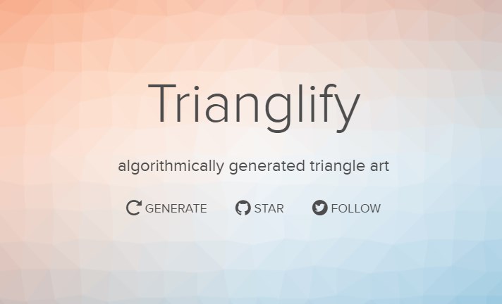 trianglify